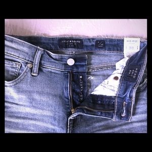 Lucky Brand “Ava” Mid rise skinny jeans